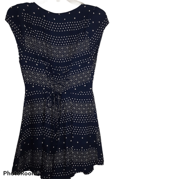 UO Kimichi Blue Ashley lace up romper size xs - Picture 3 of 7